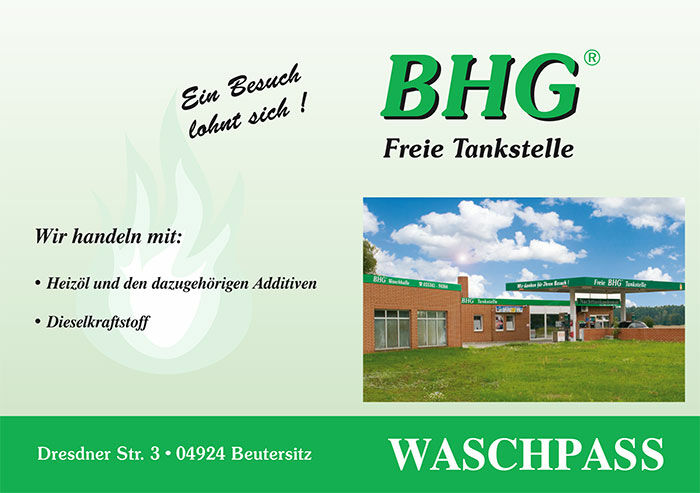 Waschpaß der BHG® Brennstoff-Handel GmbH